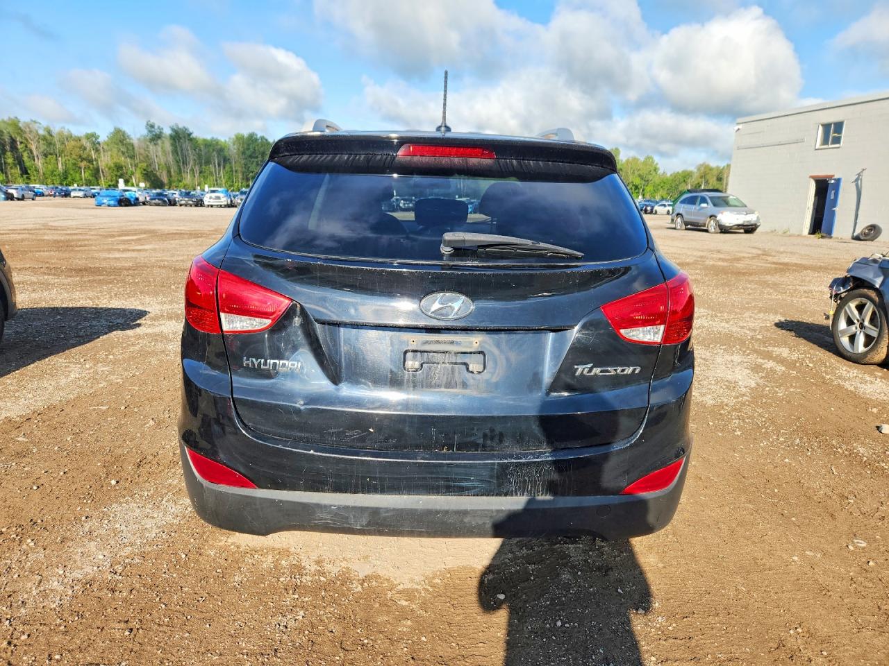 2011 Hyundai Tucson Gls Черный vin: KM8JU3AC2BU314050