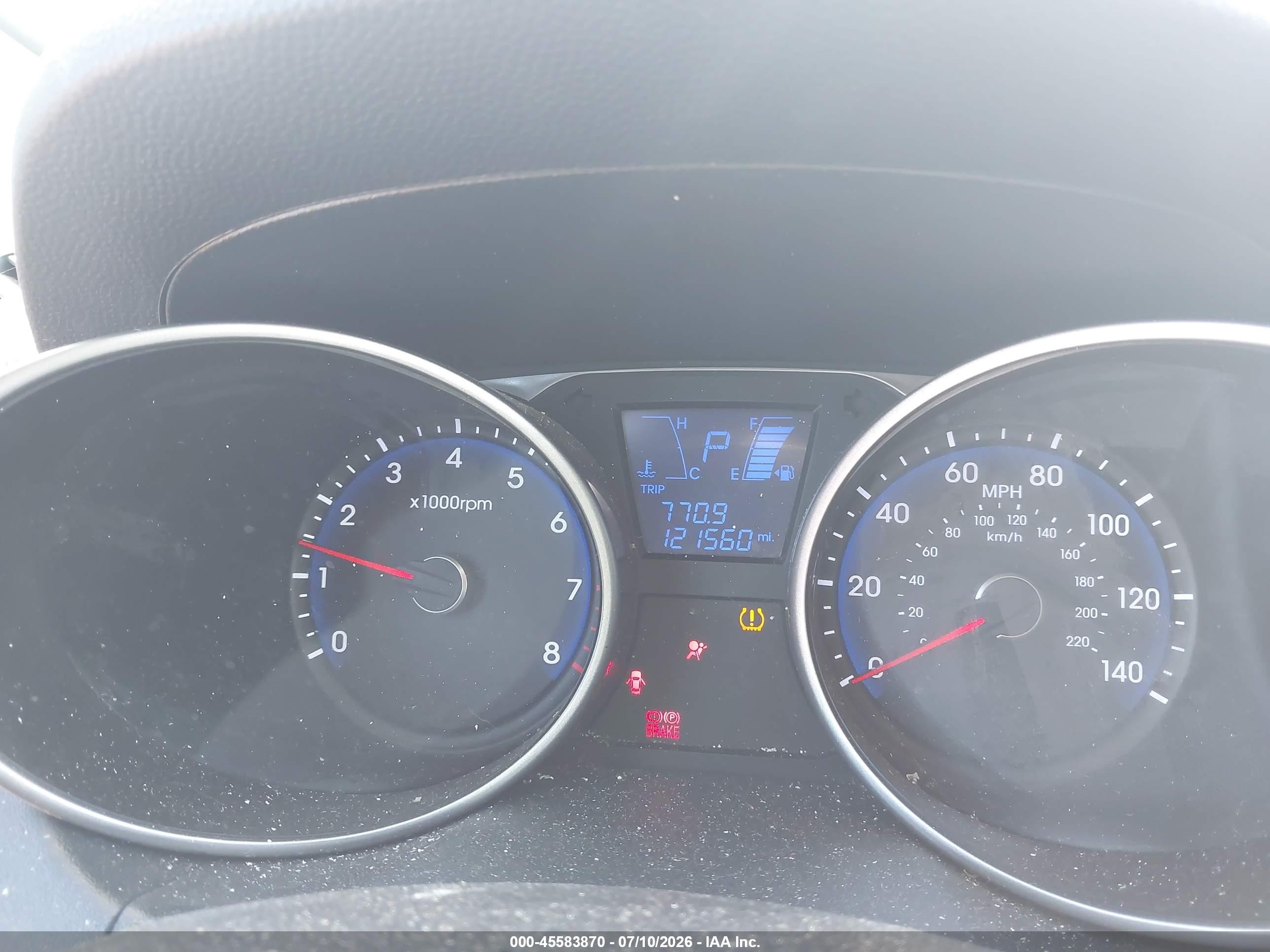 2011 Hyundai Tucson Gls White vin: KM8JU3AC2BU314663