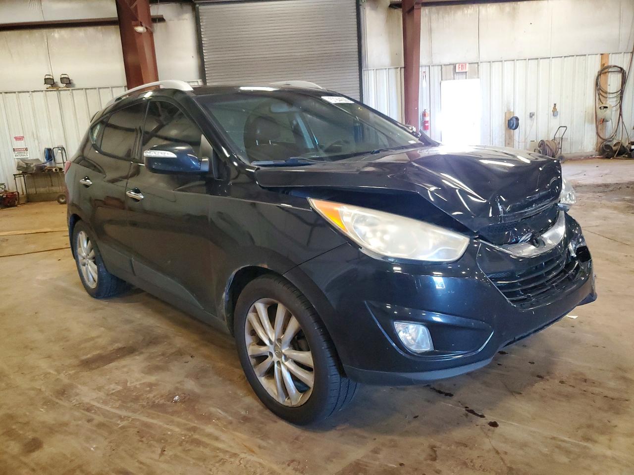 2012 Hyundai Tucson Limited Black vin: KM8JU3AC2CU343095