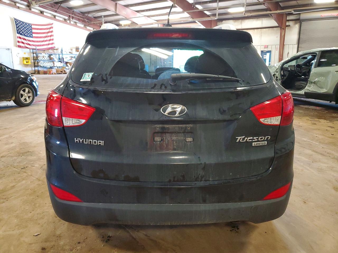 2012 Hyundai Tucson Limited Black vin: KM8JU3AC2CU343095