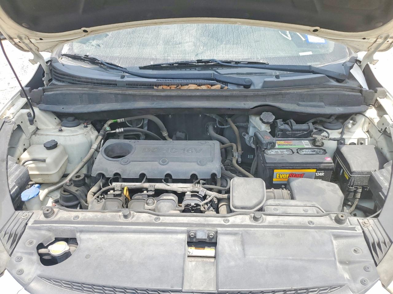 2012 Hyundai Tucson Gls White vin: KM8JU3AC2CU376002