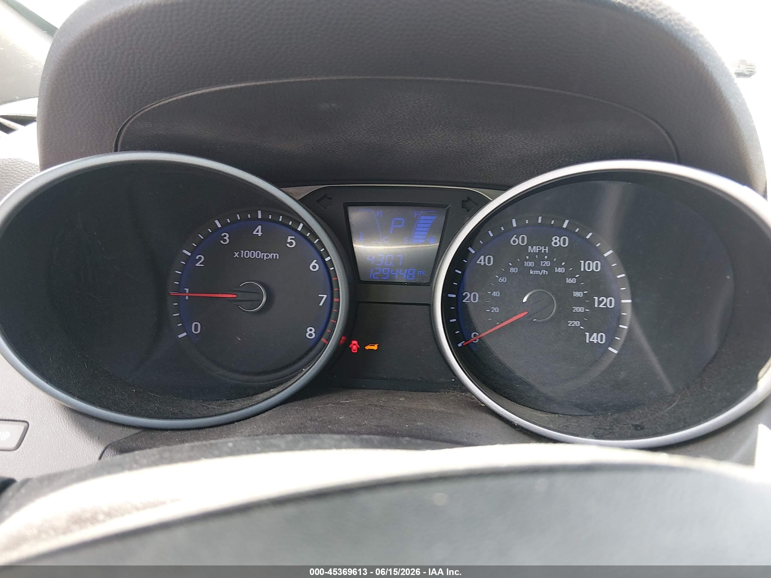 2012 Hyundai Tucson Gls Red vin: KM8JU3AC2CU399778