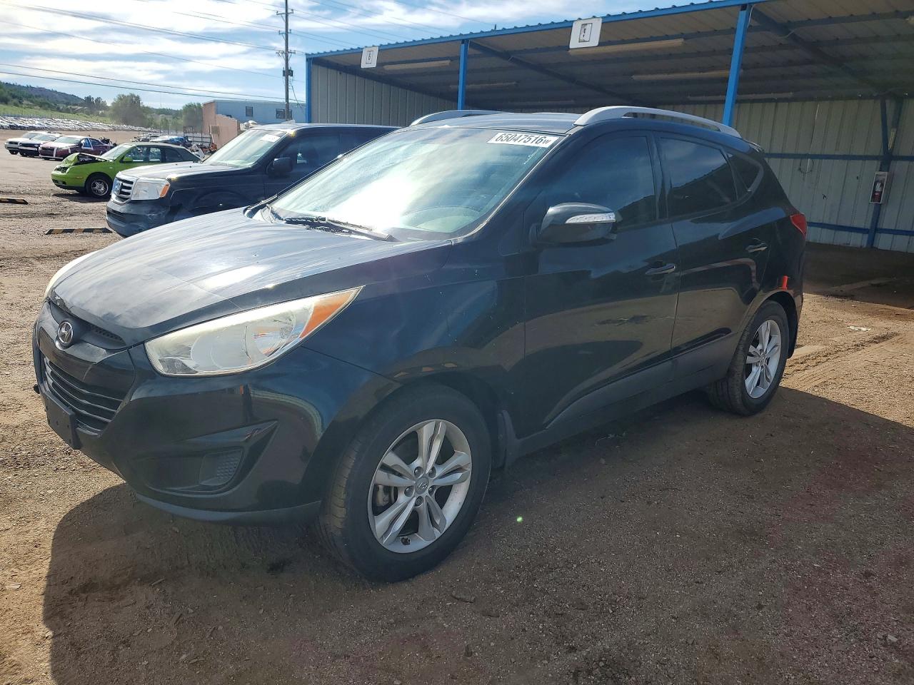 2012 Hyundai Tucson Gls Black vin: KM8JU3AC2CU402680