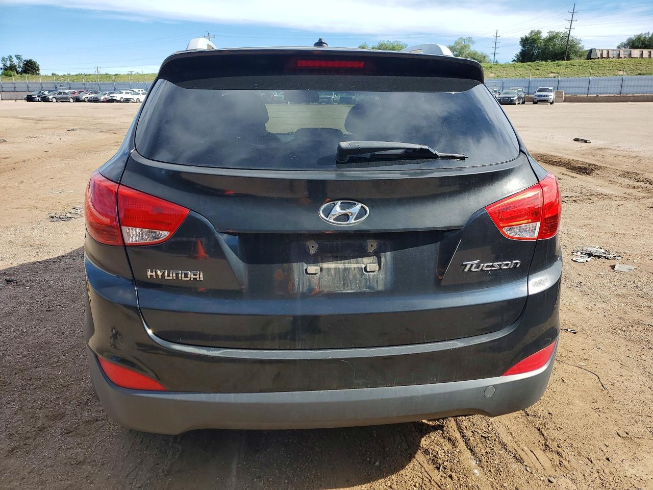 2012 Hyundai Tucson Gls Black vin: KM8JU3AC2CU402680