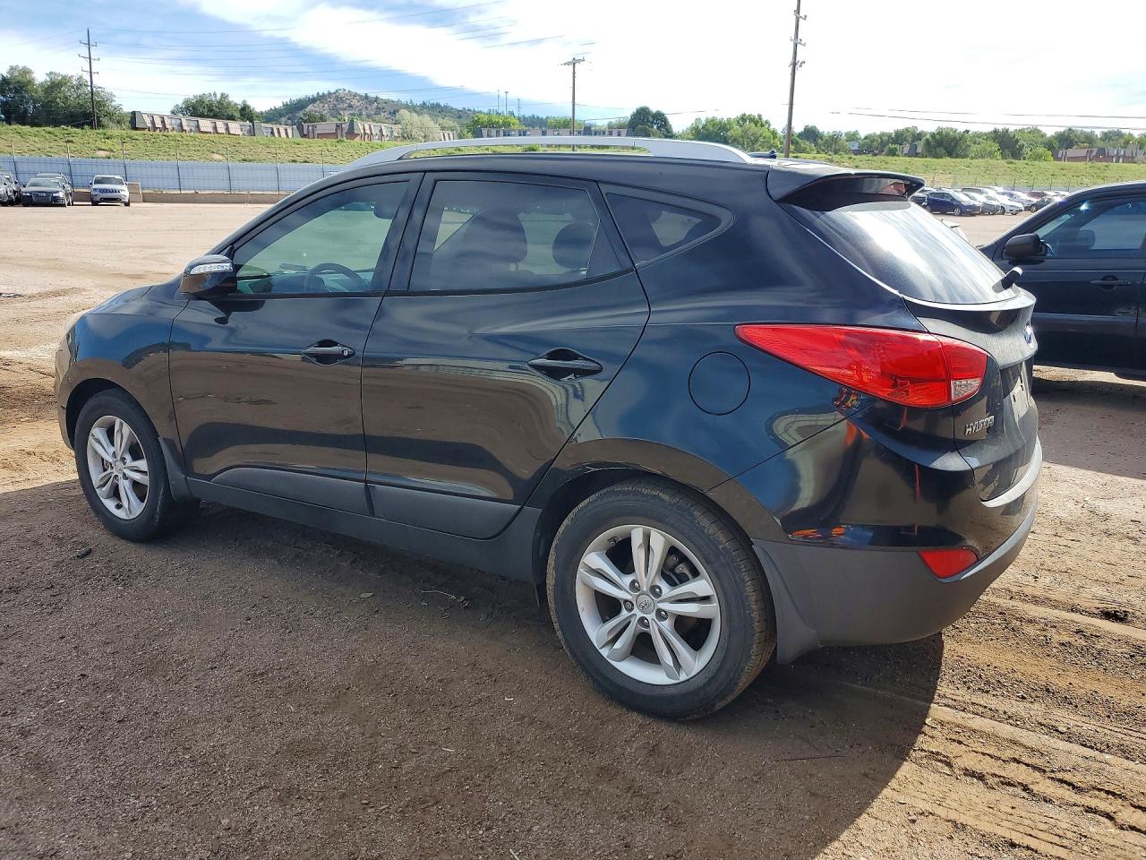 2012 Hyundai Tucson Gls Black vin: KM8JU3AC2CU402680