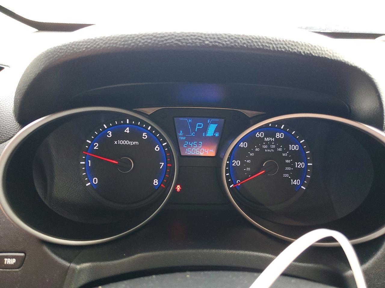 2012 Hyundai Tucson Gls Black vin: KM8JU3AC2CU402680