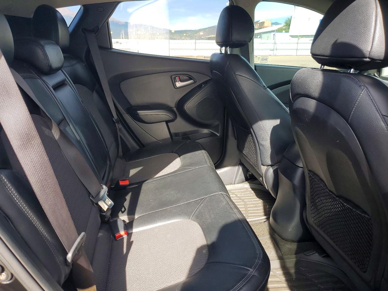 2012 Hyundai Tucson Gls Black vin: KM8JU3AC2CU402680