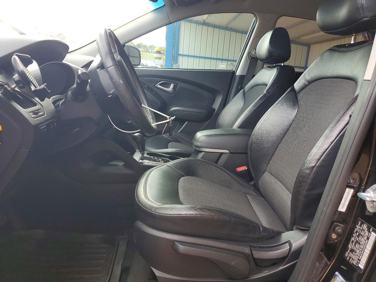 2012 Hyundai Tucson Gls Black vin: KM8JU3AC2CU402680