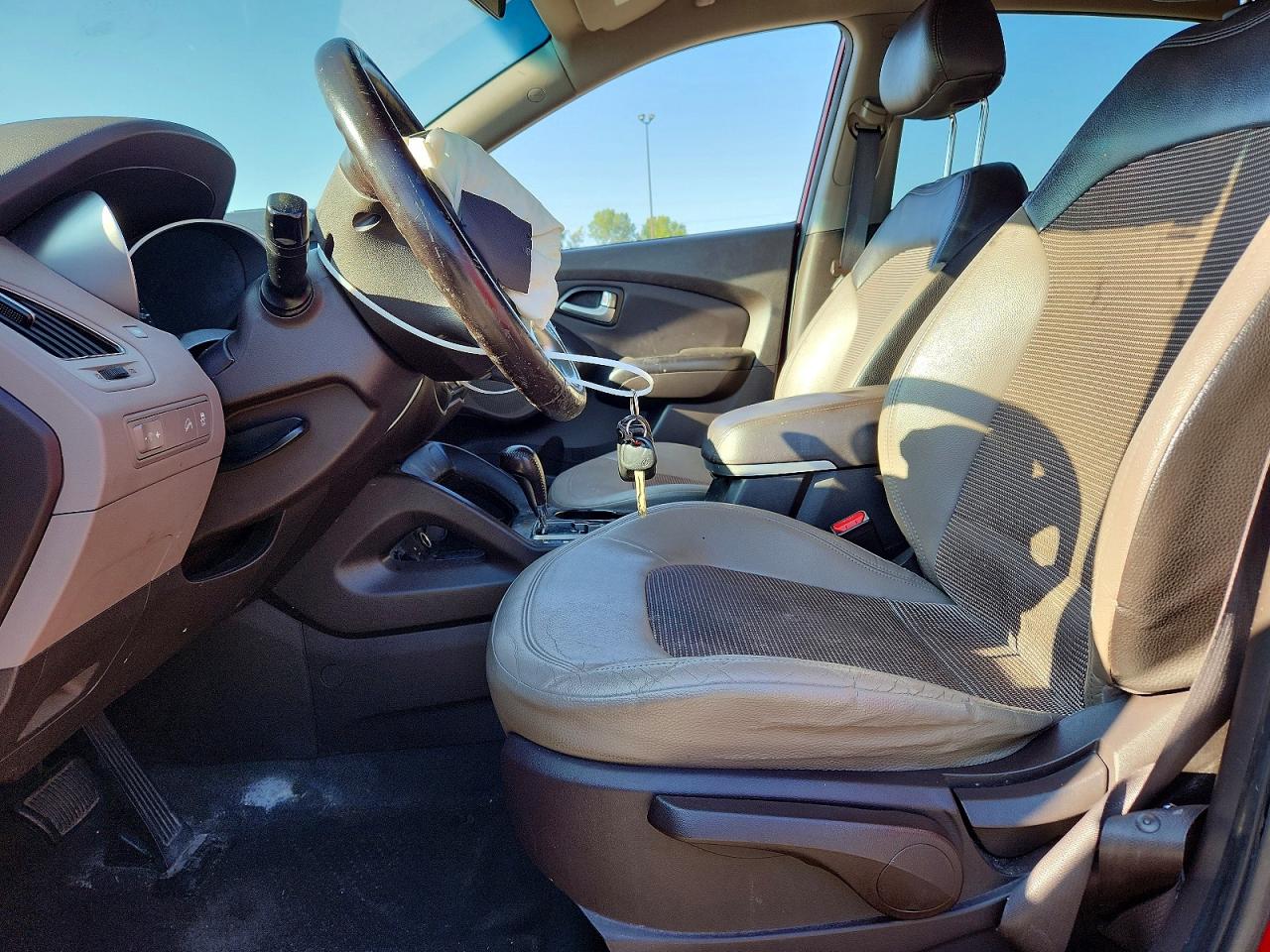 2012 Hyundai Tucson Gls Red vin: KM8JU3AC2CU437378