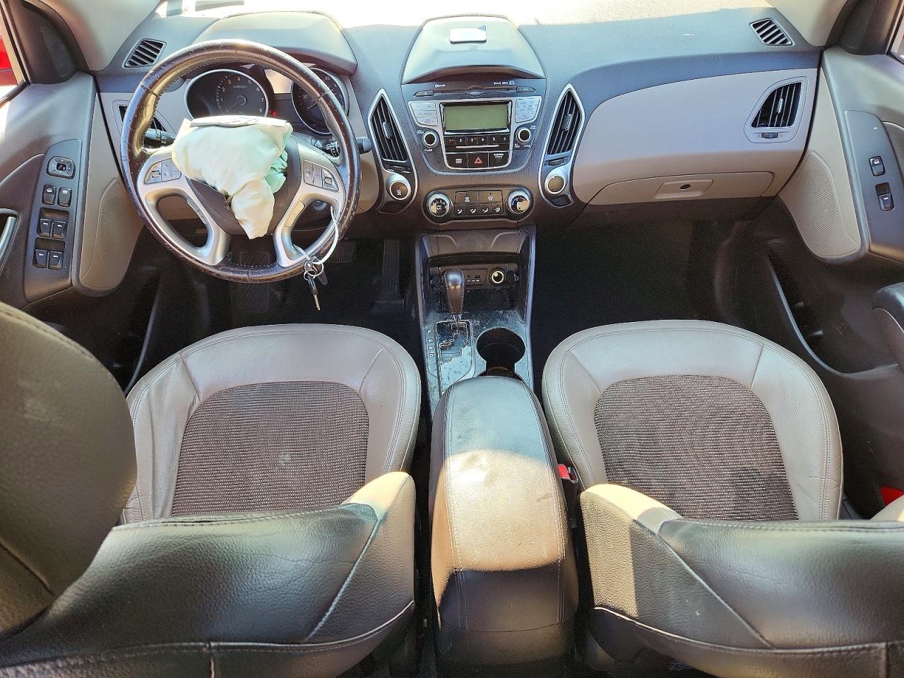 2012 Hyundai Tucson Gls Red vin: KM8JU3AC2CU437378