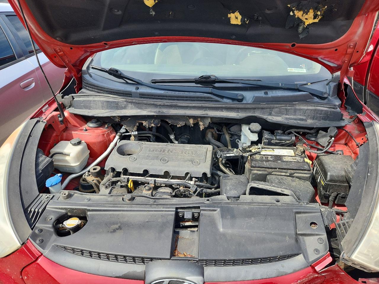 2012 Hyundai Tucson Gls Red vin: KM8JU3AC2CU437378