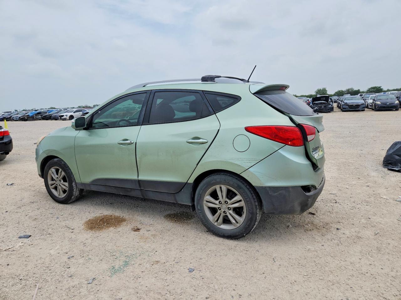 2012 Hyundai Tucson Gls Green vin: KM8JU3AC2CU458747