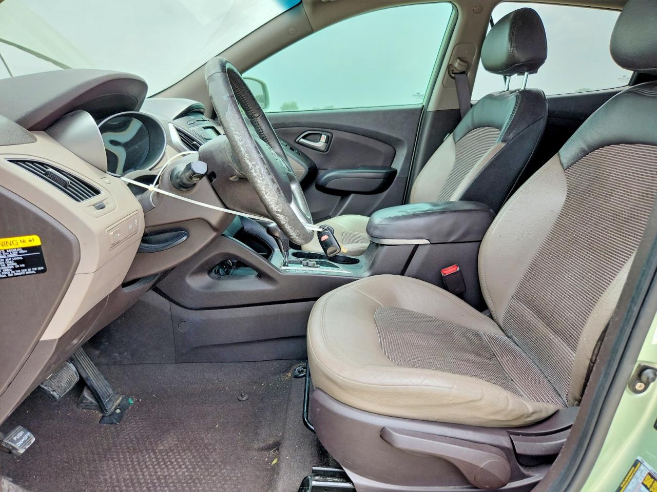 2012 Hyundai Tucson Gls Green vin: KM8JU3AC2CU458747