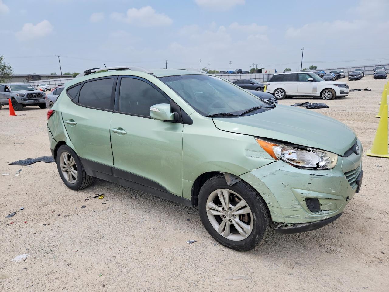 2012 Hyundai Tucson Gls Green vin: KM8JU3AC2CU458747