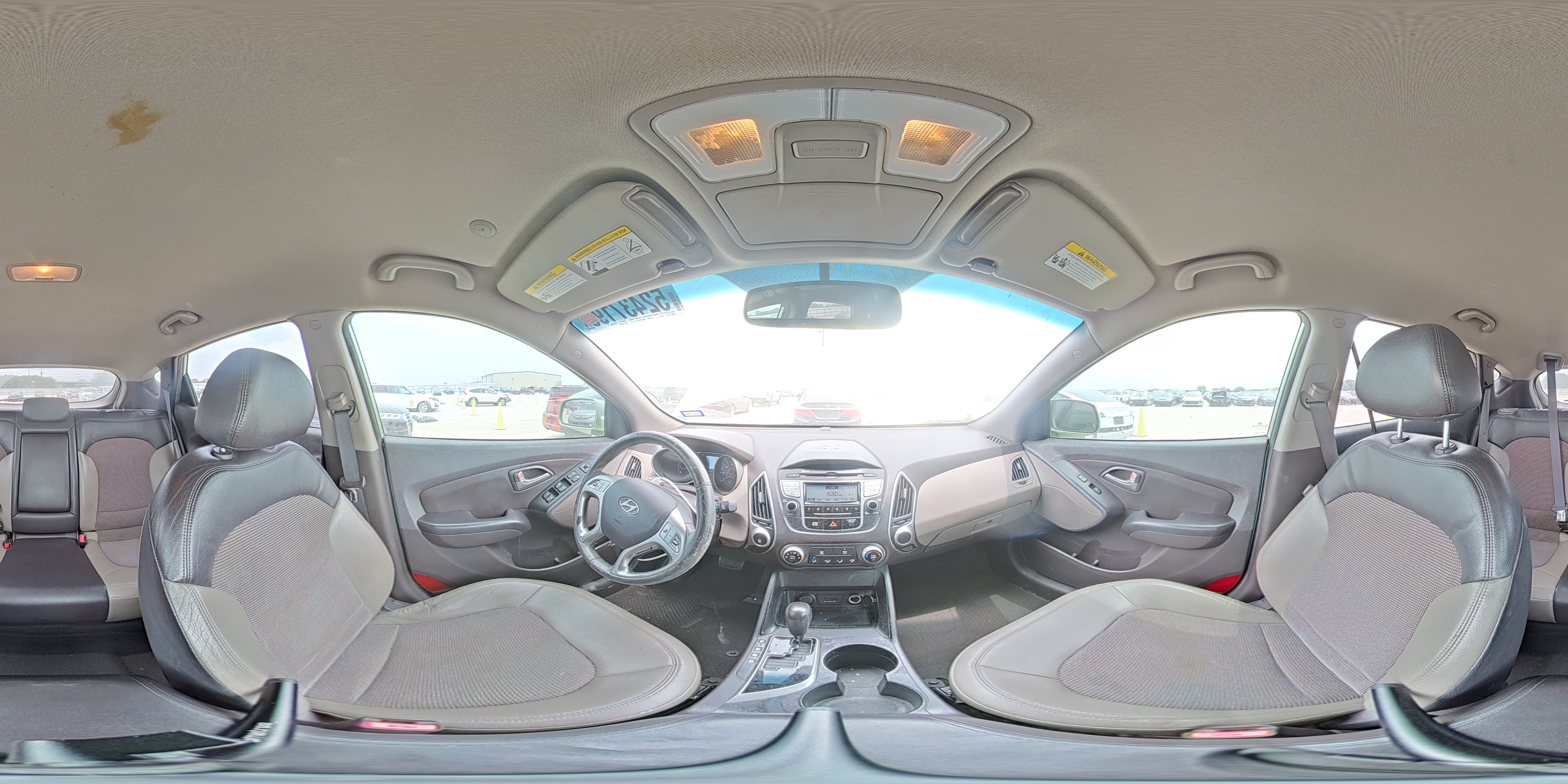 2012 Hyundai Tucson Gls Green vin: KM8JU3AC2CU458747