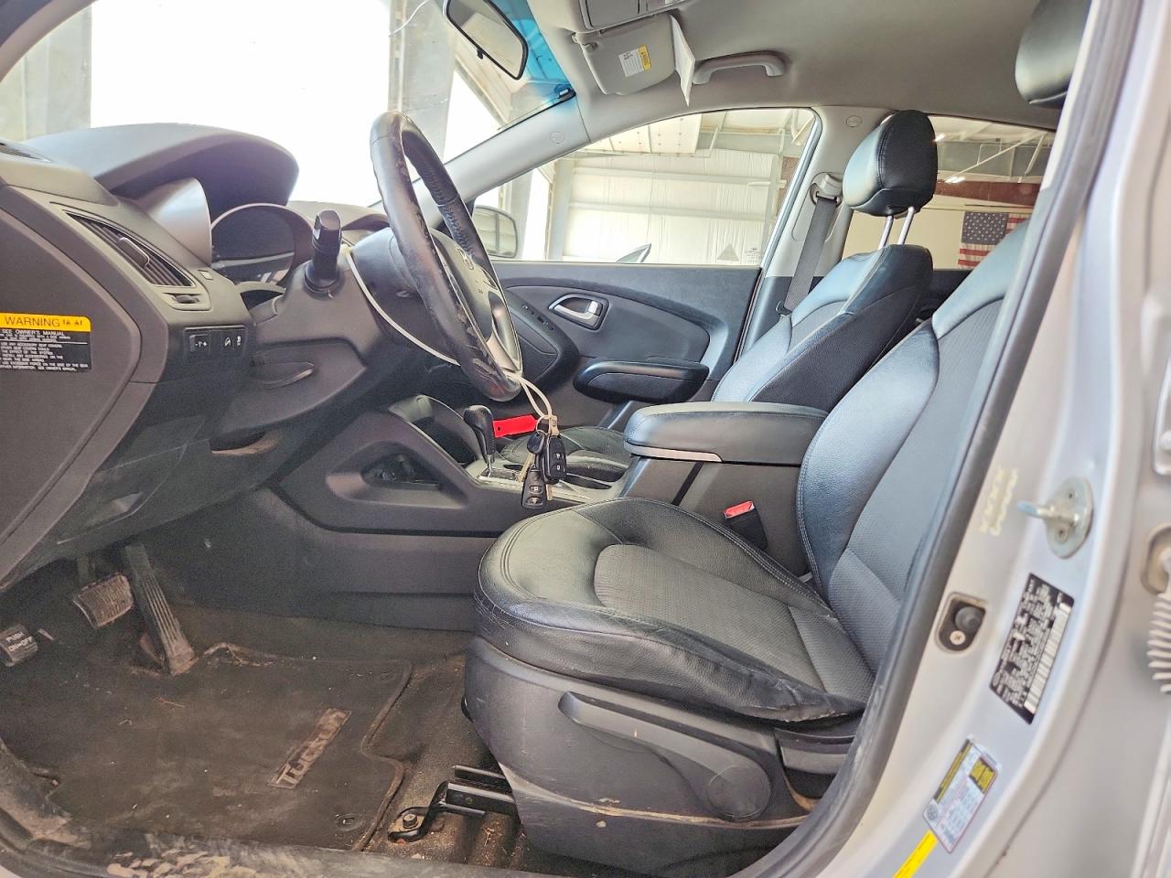 2012 Hyundai Tucson Gls Silver vin: KM8JU3AC2CU469666