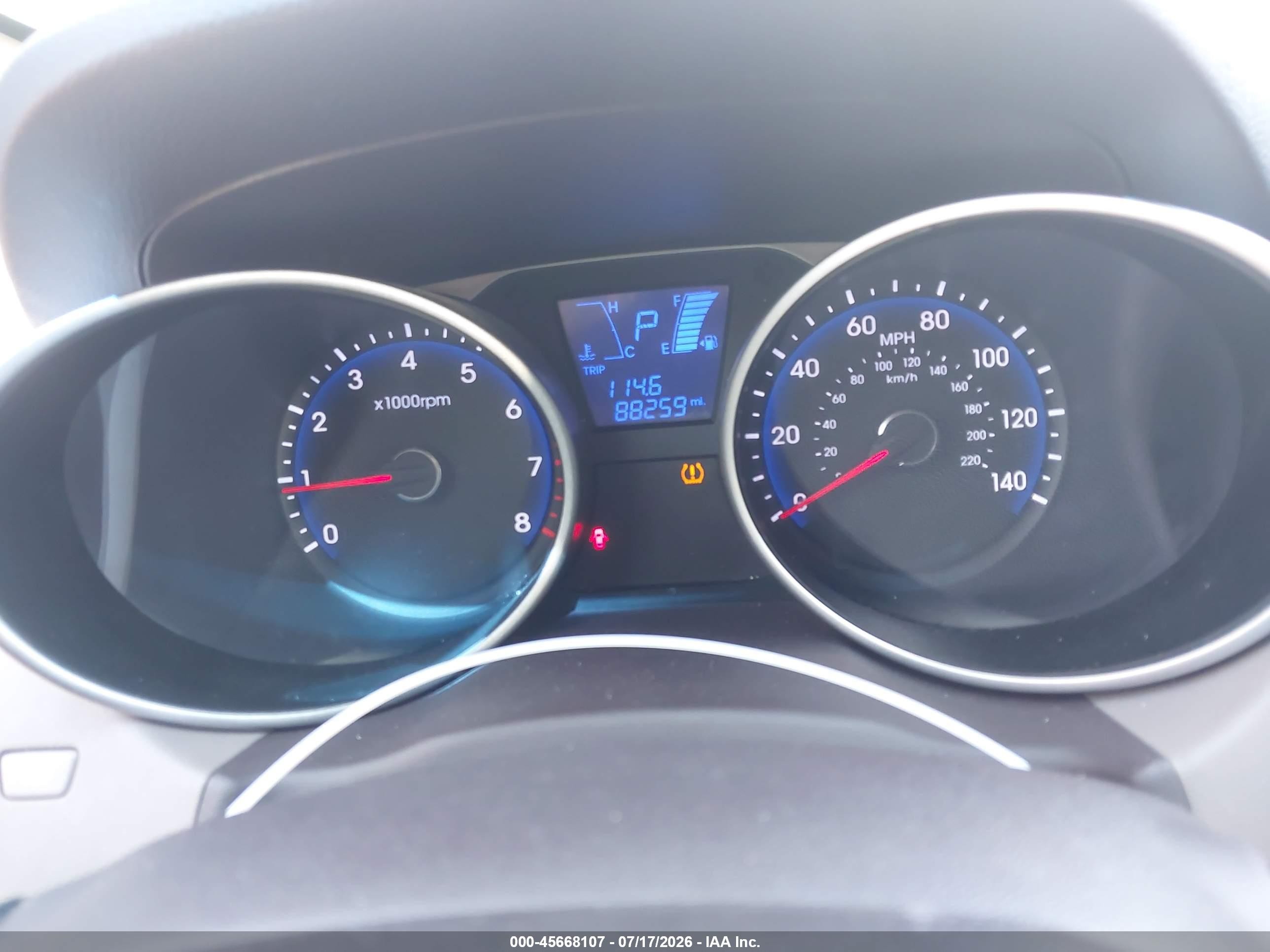 2012 Hyundai Tucson Gls Tan vin: KM8JU3AC2CU472518
