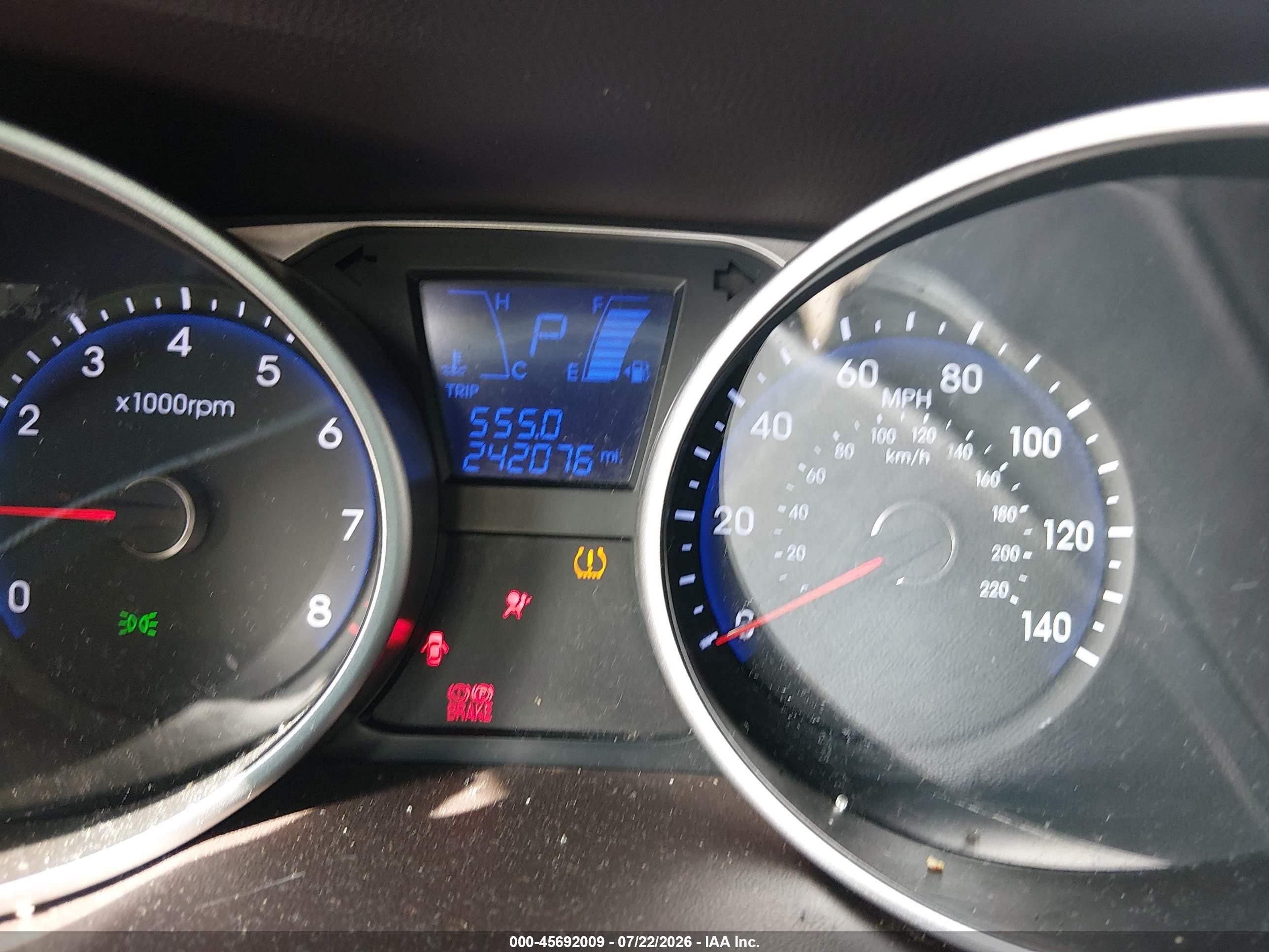 2012 Hyundai Tucson Gls Белый vin: KM8JU3AC2CU497659