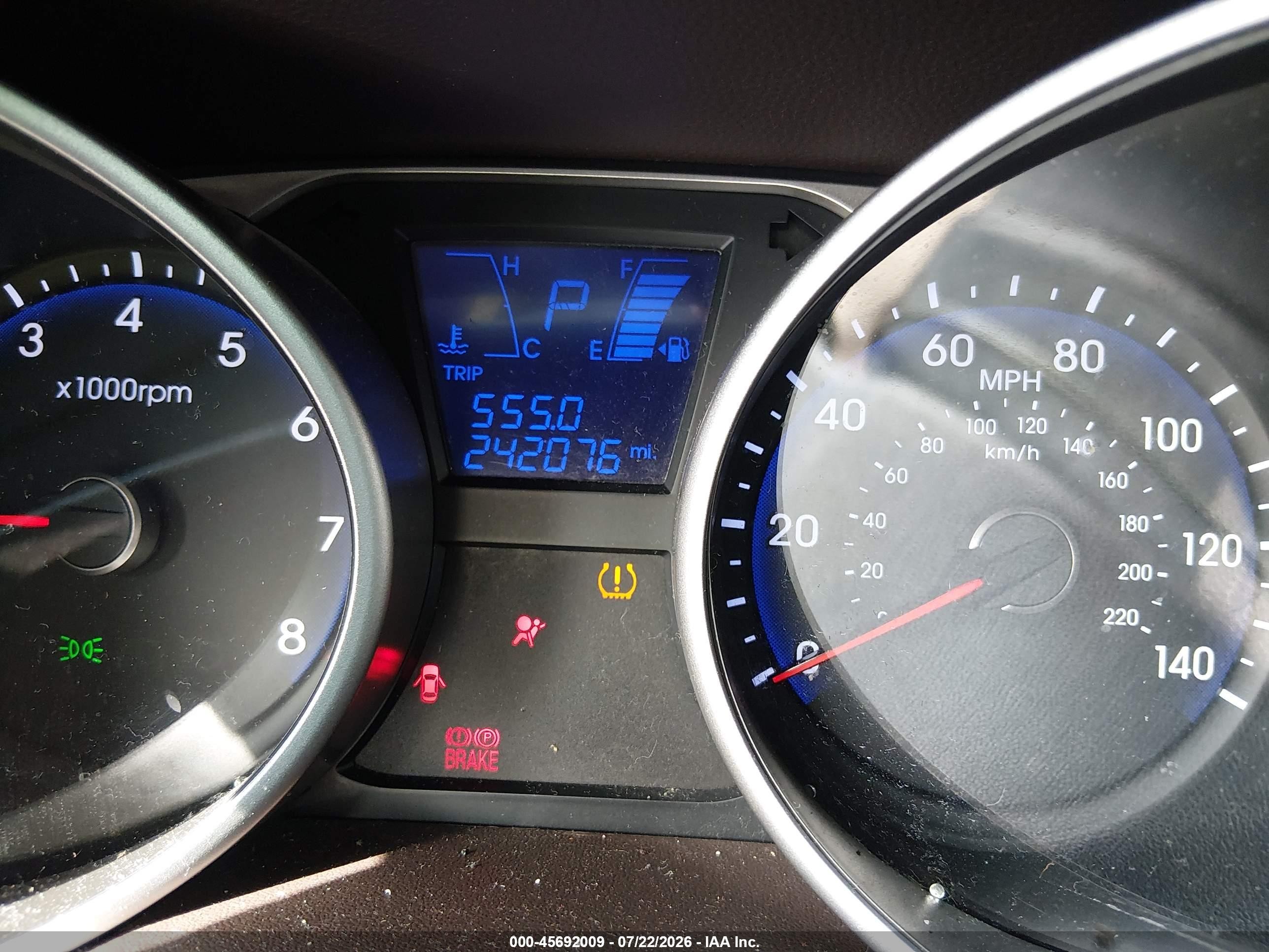 2012 Hyundai Tucson Gls Белый vin: KM8JU3AC2CU497659
