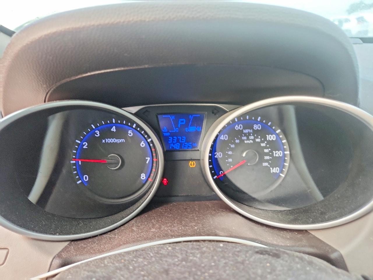 2012 Hyundai Tucson Gls White vin: KM8JU3AC2CU505890