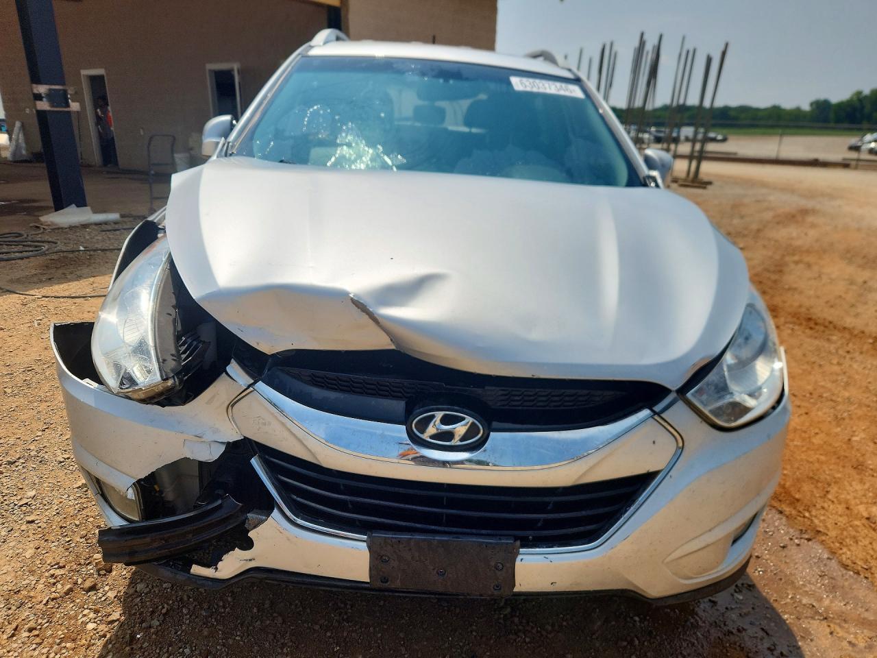 2012 Hyundai Tucson Limited Silver vin: KM8JU3AC2CU511821