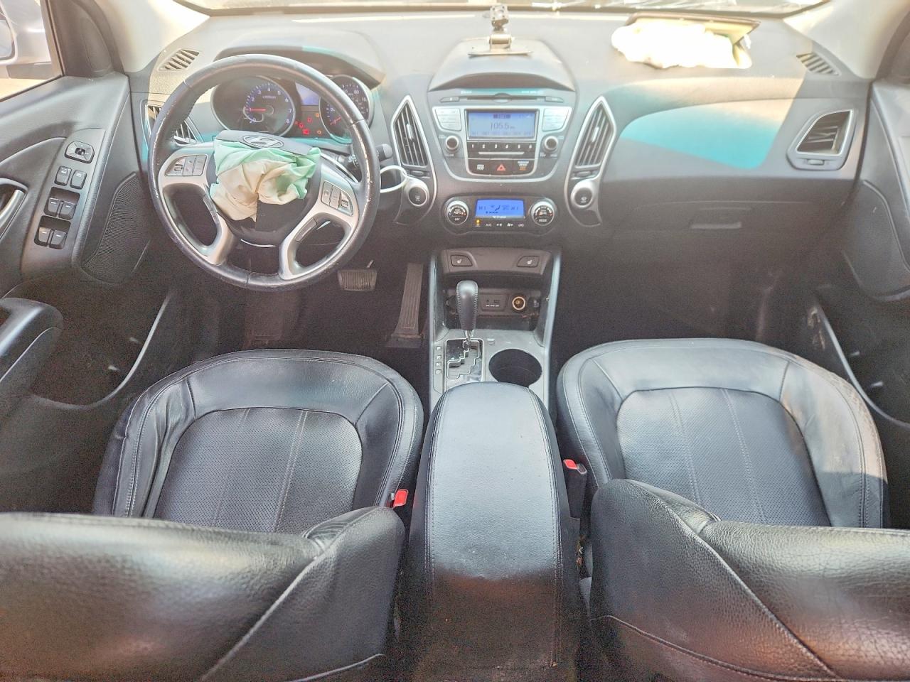 2012 Hyundai Tucson Limited Silver vin: KM8JU3AC2CU511821