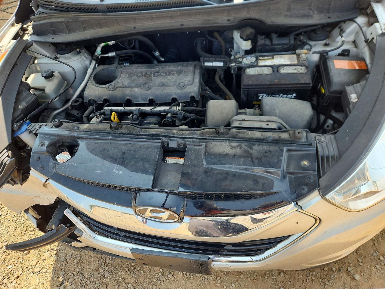 2012 Hyundai Tucson Limited Silver vin: KM8JU3AC2CU511821