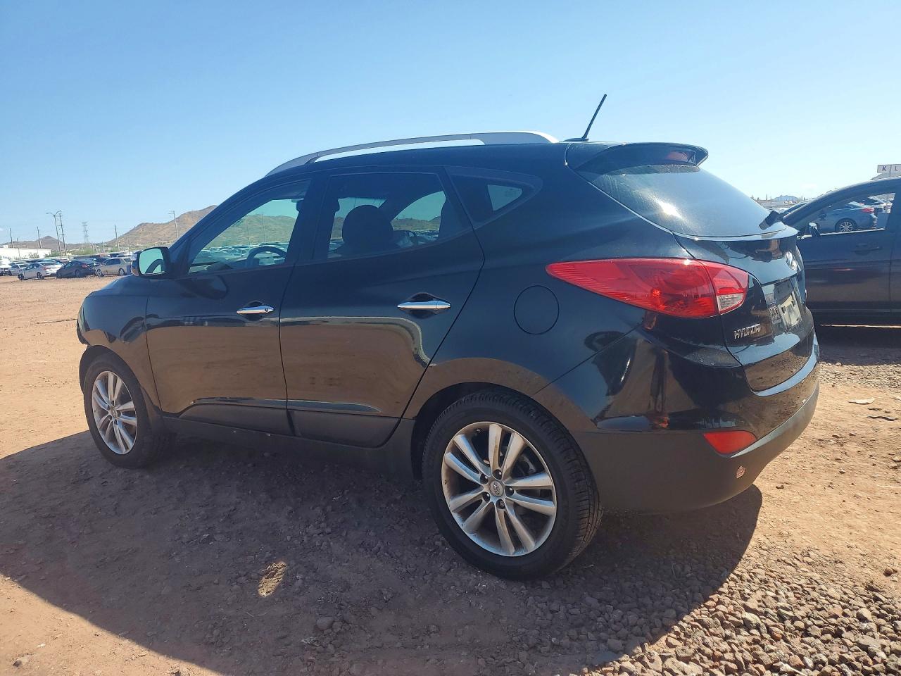 2012 Hyundai Tucson Limited Black vin: KM8JU3AC2CU512614