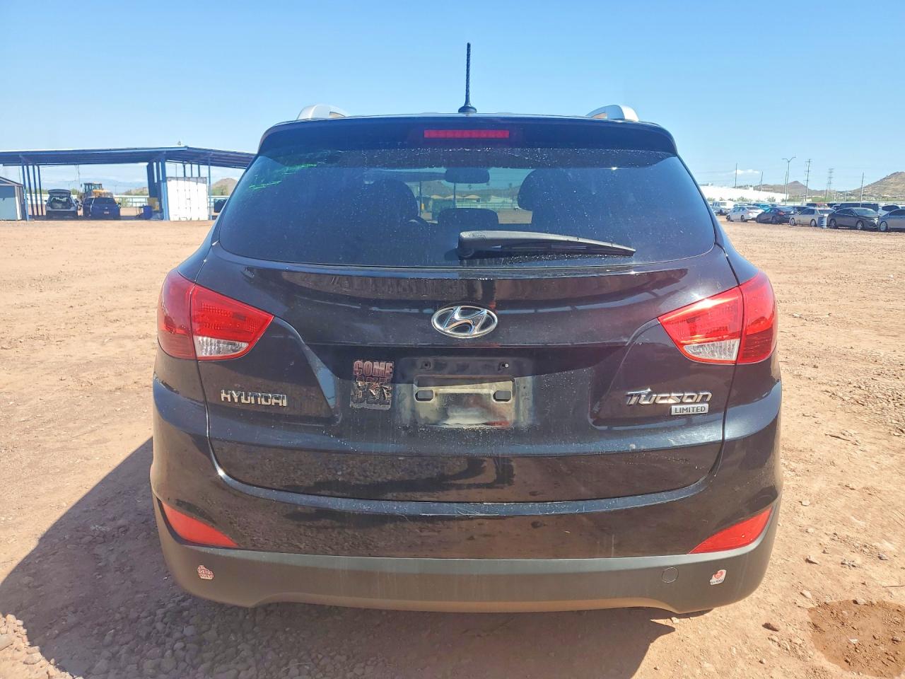 2012 Hyundai Tucson Limited Black vin: KM8JU3AC2CU512614