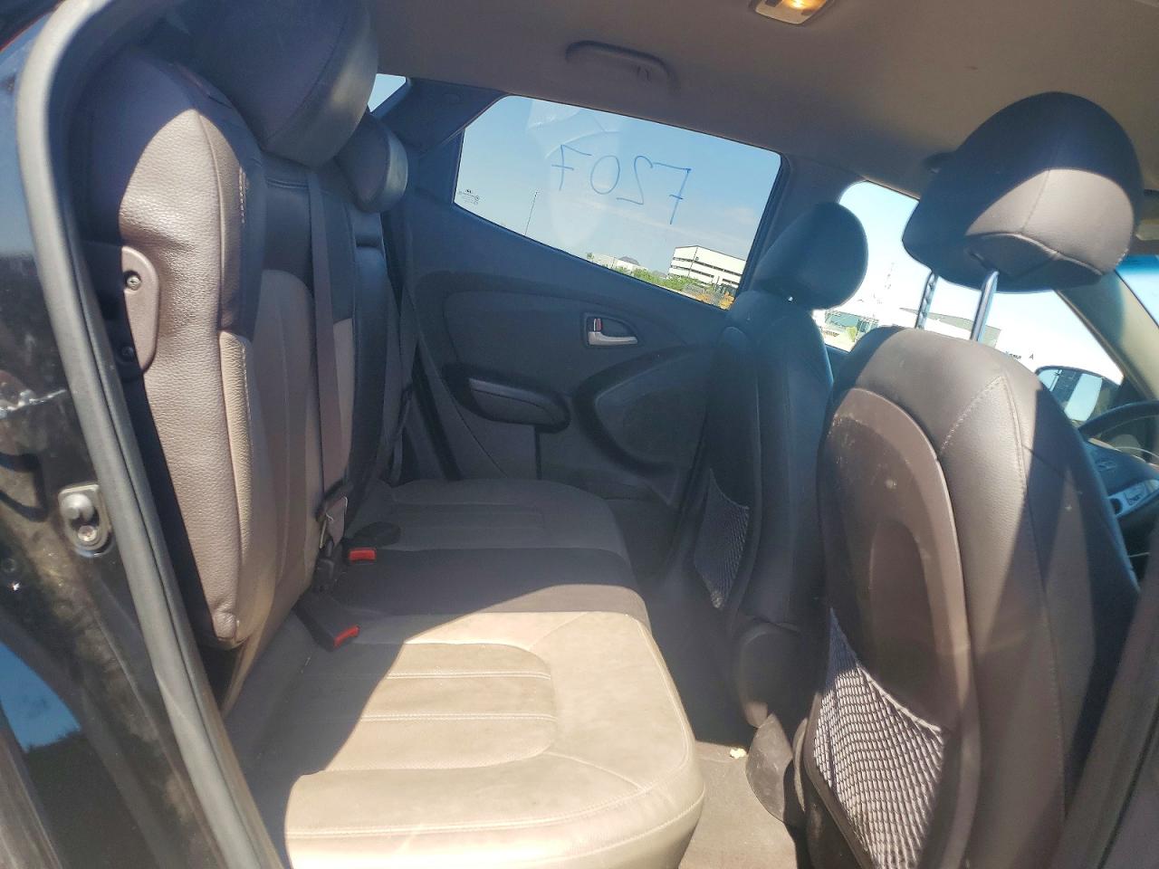 2012 Hyundai Tucson Limited Black vin: KM8JU3AC2CU512614