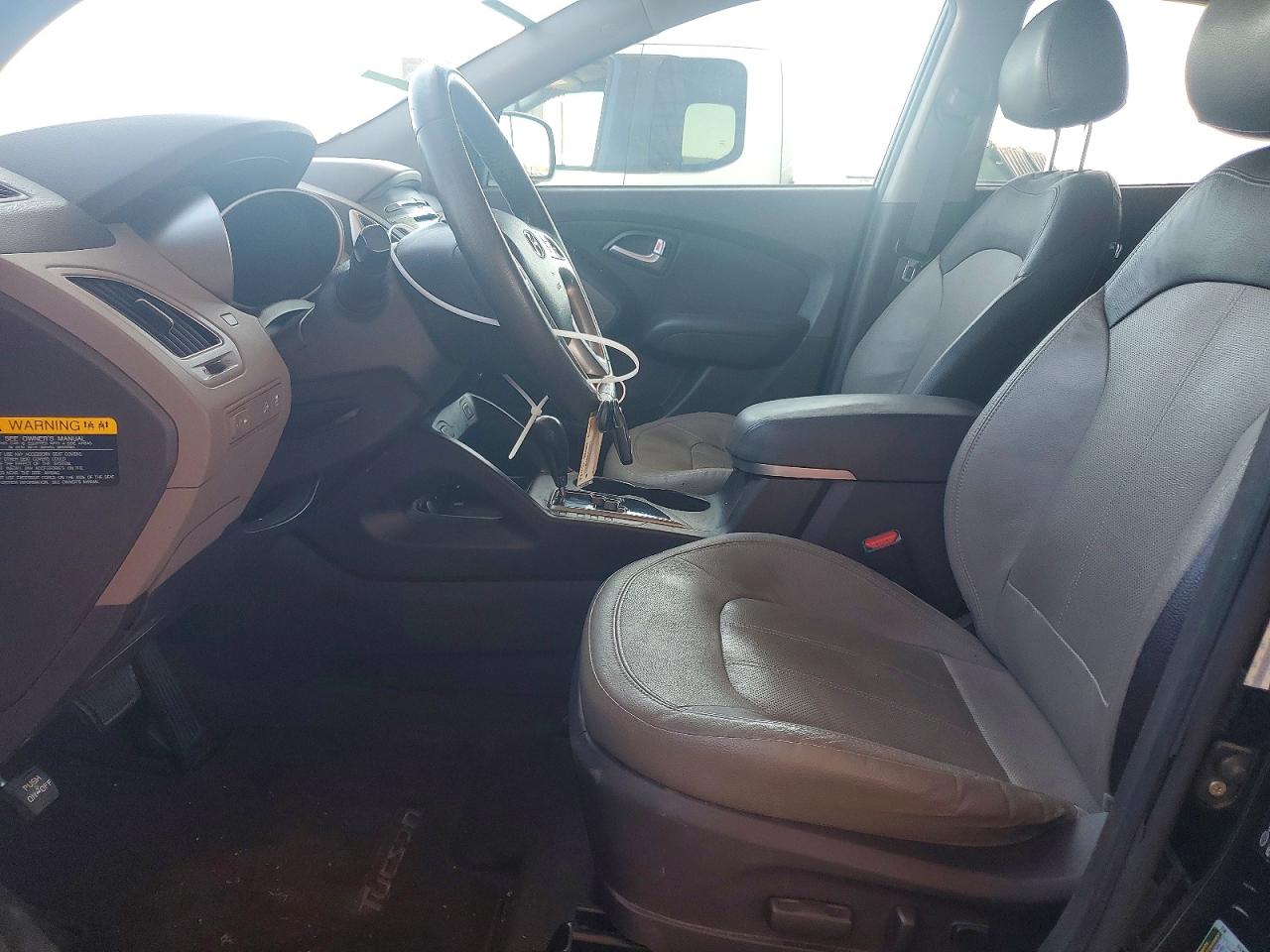 2012 Hyundai Tucson Limited Black vin: KM8JU3AC2CU512614