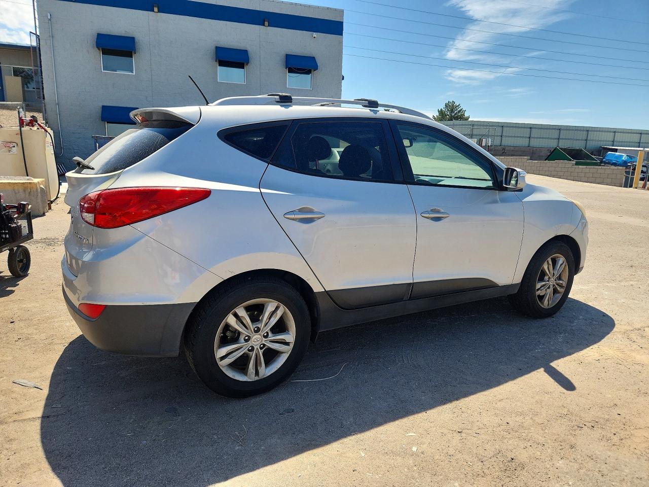 2012 Hyundai Tucson Gls Silver vin: KM8JU3AC2CU521684