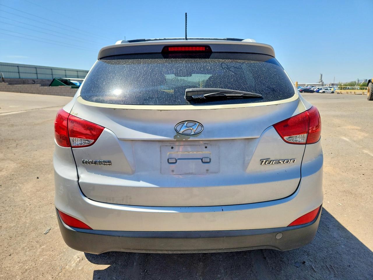 2012 Hyundai Tucson Gls Silver vin: KM8JU3AC2CU521684