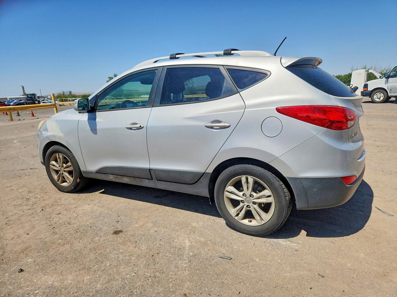 2012 Hyundai Tucson Gls Silver vin: KM8JU3AC2CU521684