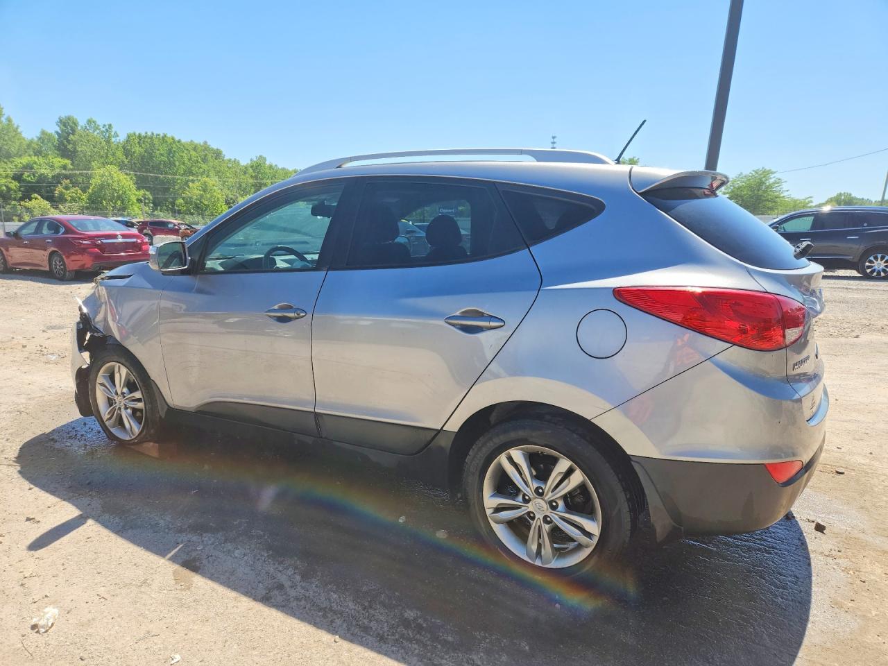2012 Hyundai Tucson Gls Silver vin: KM8JU3AC2CU523225