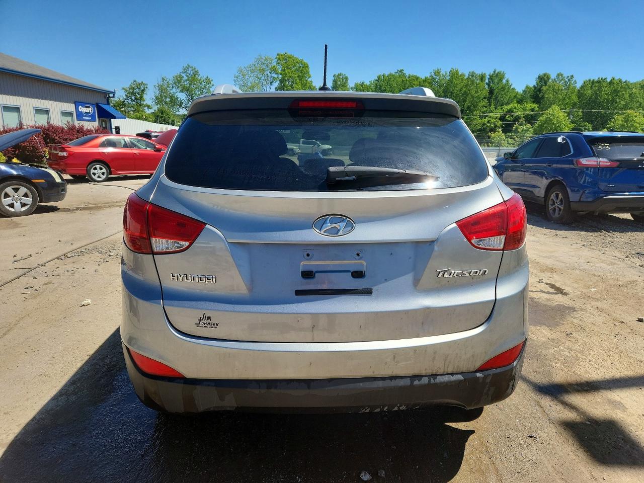 2012 Hyundai Tucson Gls Silver vin: KM8JU3AC2CU523225