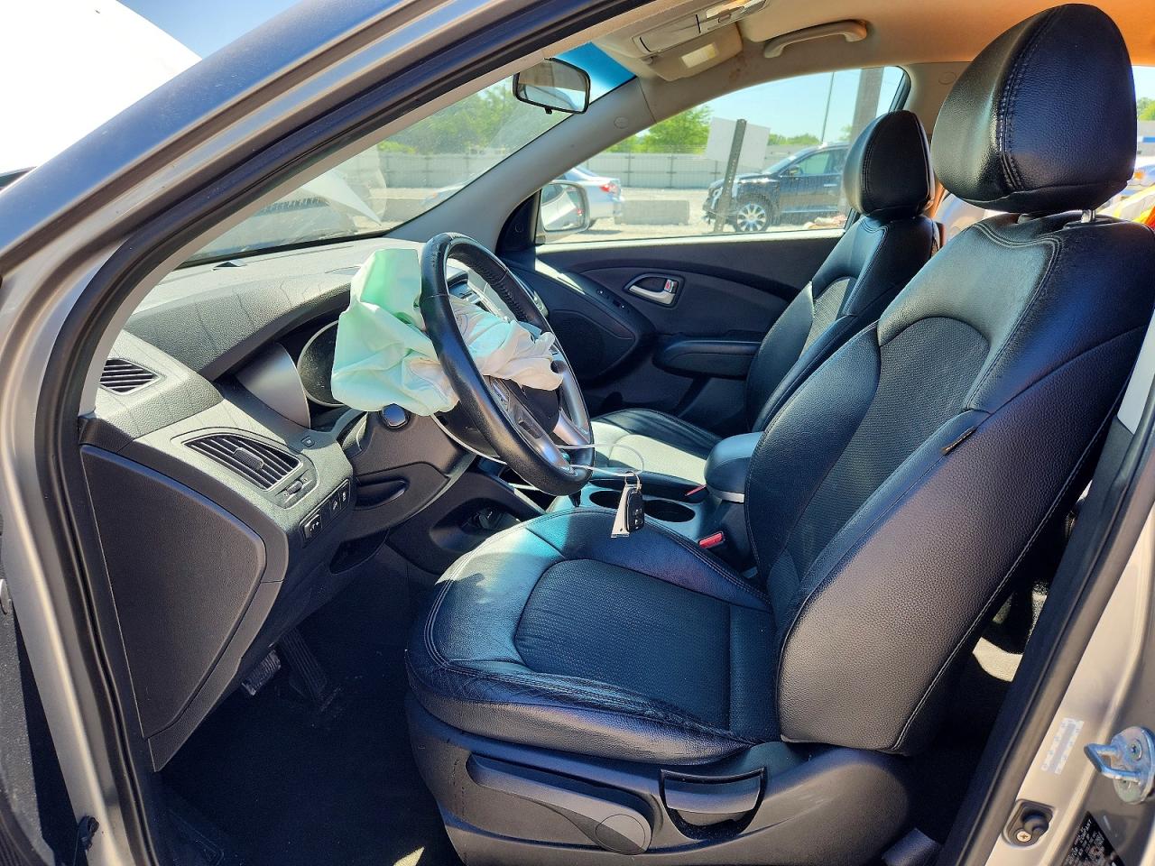 2012 Hyundai Tucson Gls Silver vin: KM8JU3AC2CU523225