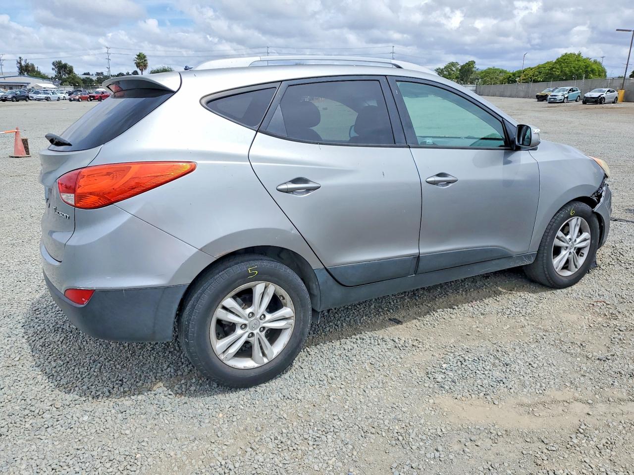 2013 Hyundai Tucson Gls Gray vin: KM8JU3AC2DU556081
