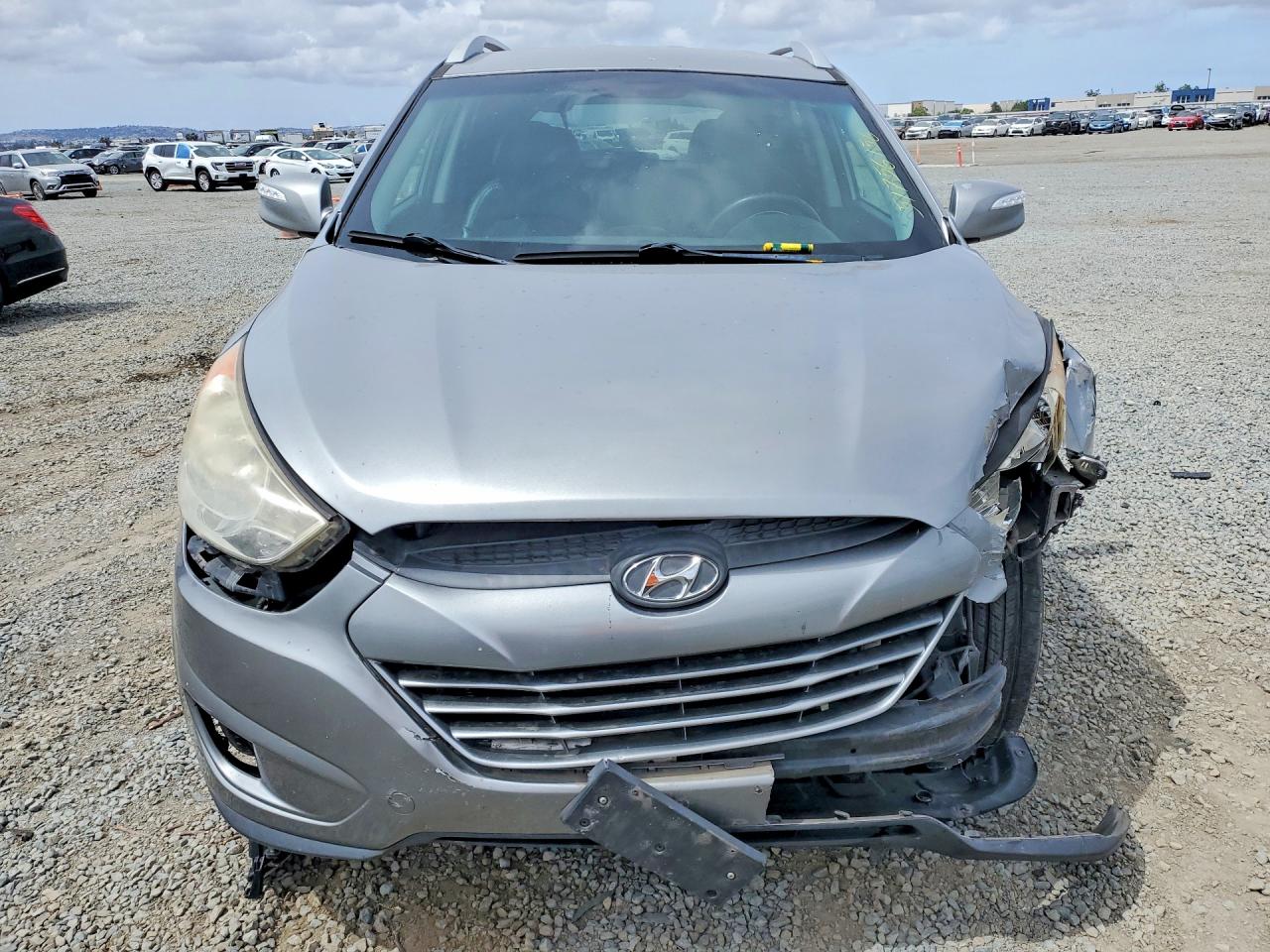 2013 Hyundai Tucson Gls Gray vin: KM8JU3AC2DU556081