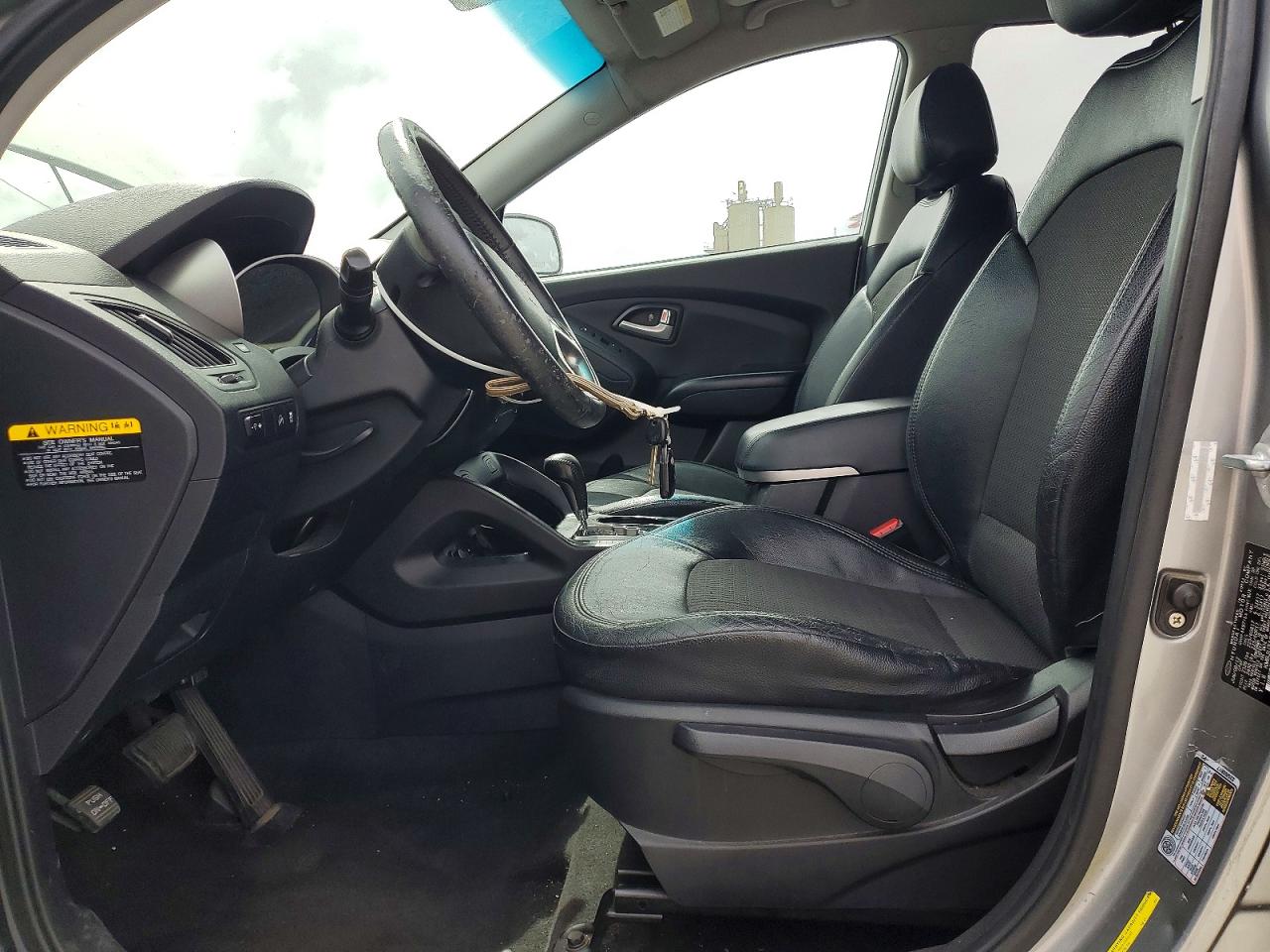 2013 Hyundai Tucson Gls Gray vin: KM8JU3AC2DU556081