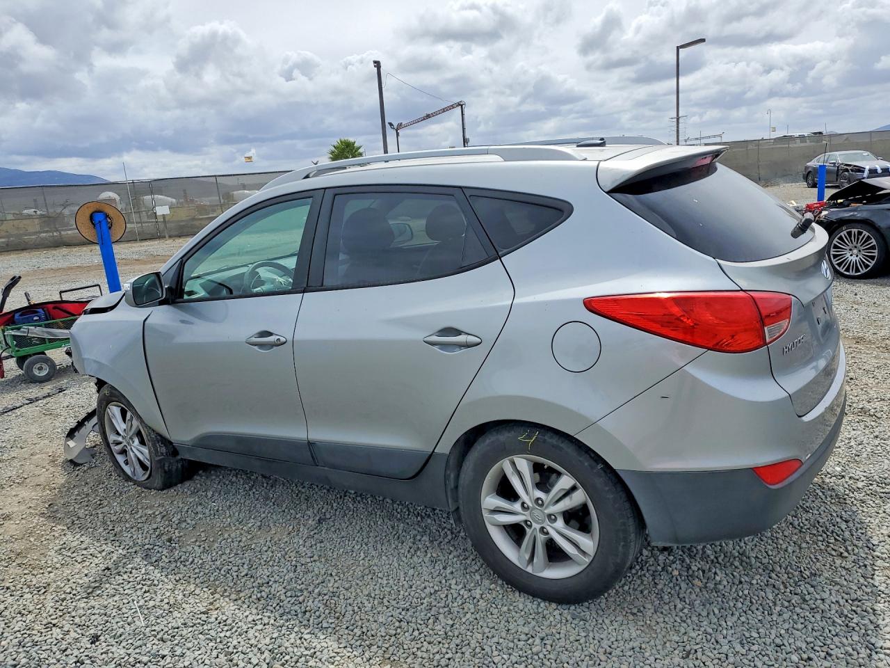 2013 Hyundai Tucson Gls Gray vin: KM8JU3AC2DU556081