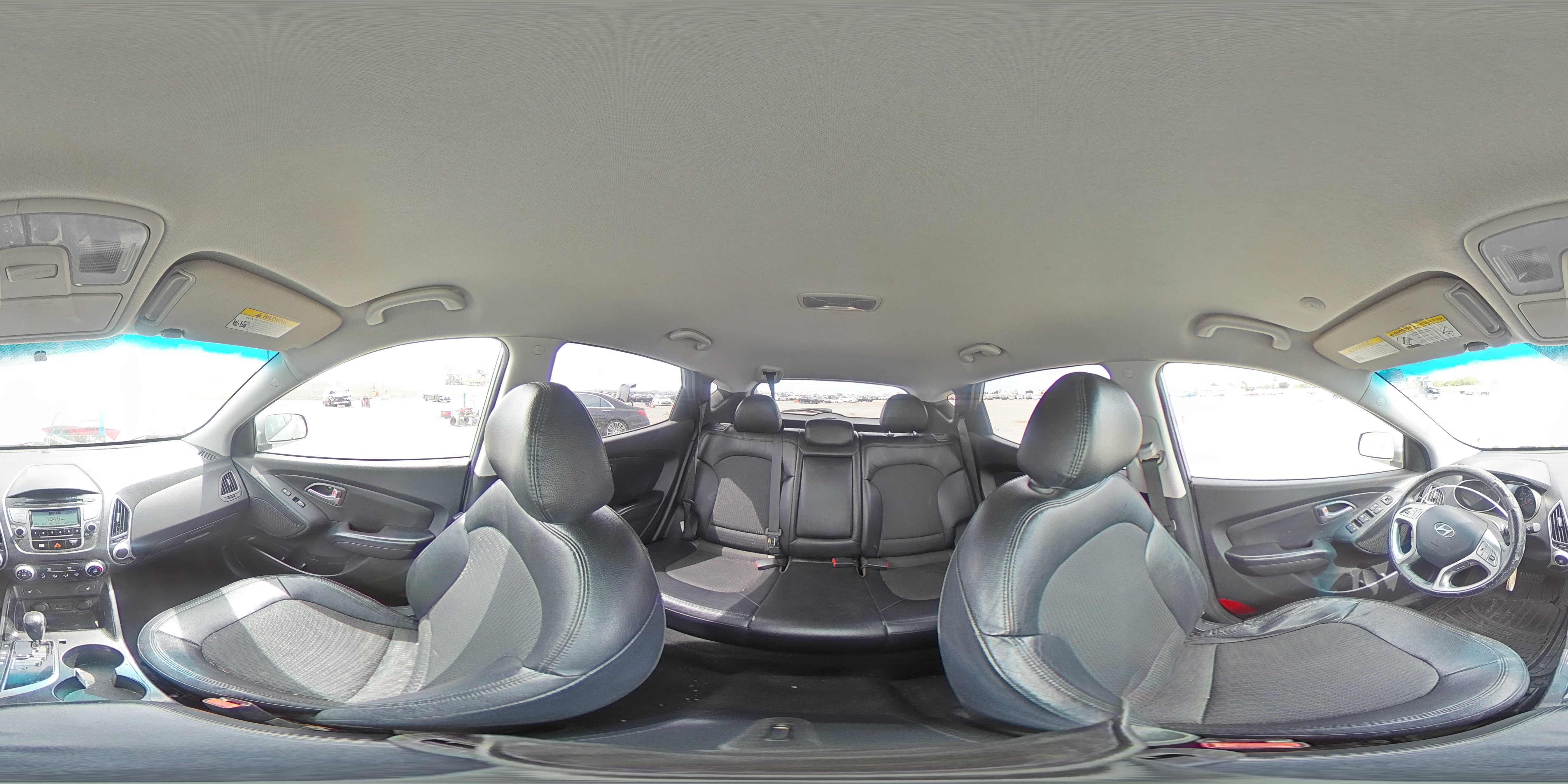 2013 Hyundai Tucson Gls Gray vin: KM8JU3AC2DU556081