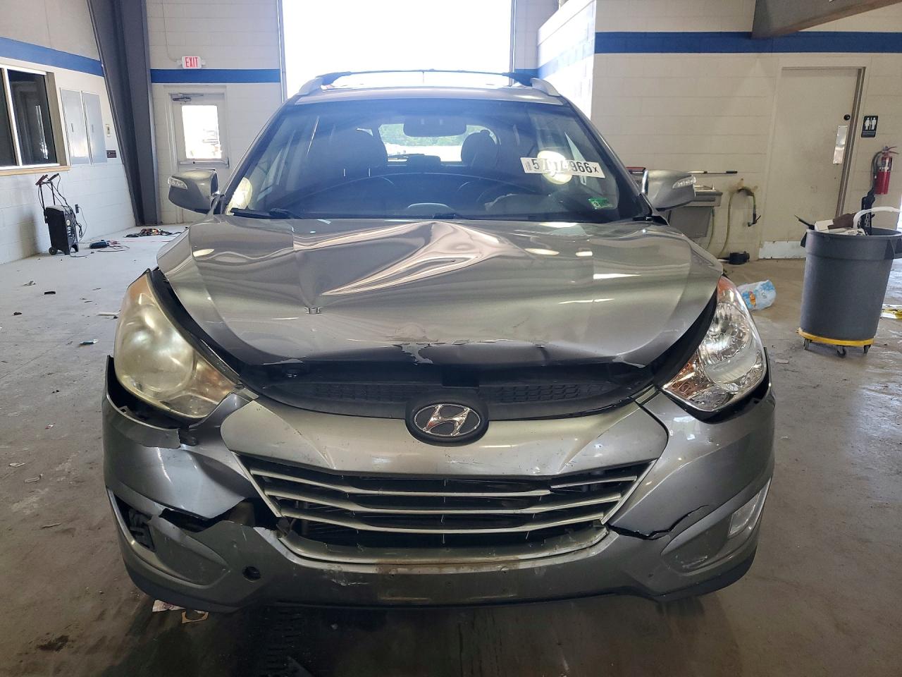 2013 Hyundai Tucson Gls Gray vin: KM8JU3AC2DU591980
