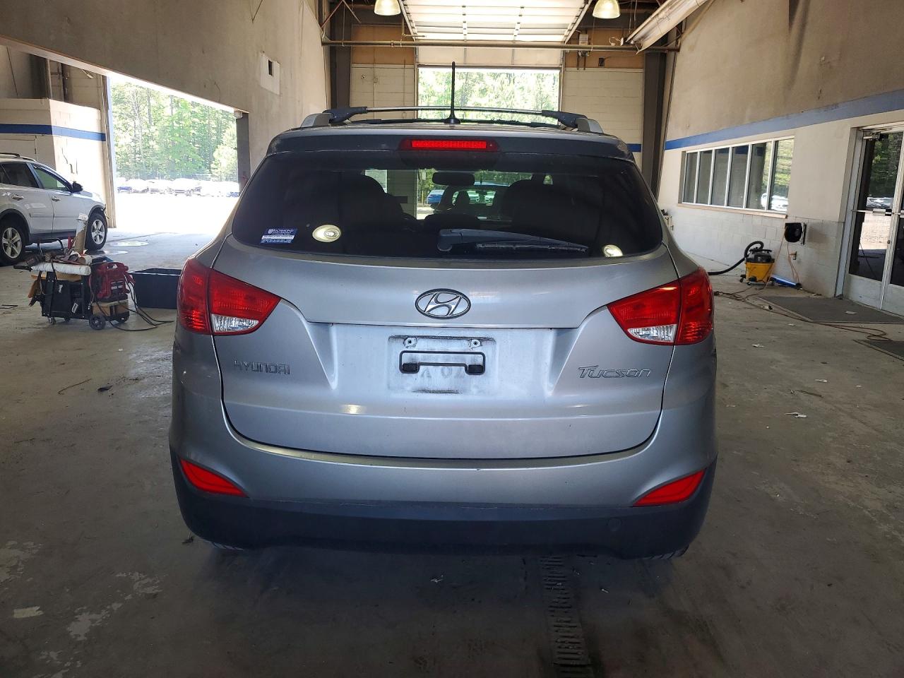 2013 Hyundai Tucson Gls Gray vin: KM8JU3AC2DU591980