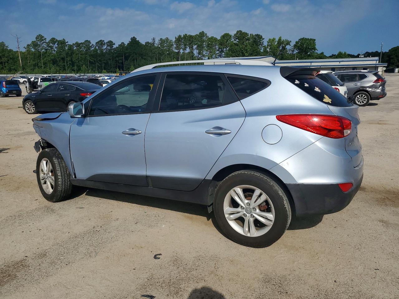 2013 Hyundai Tucson Gls Синий vin: KM8JU3AC2DU638103