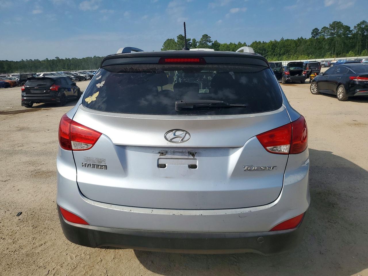 2013 Hyundai Tucson Gls Синий vin: KM8JU3AC2DU638103
