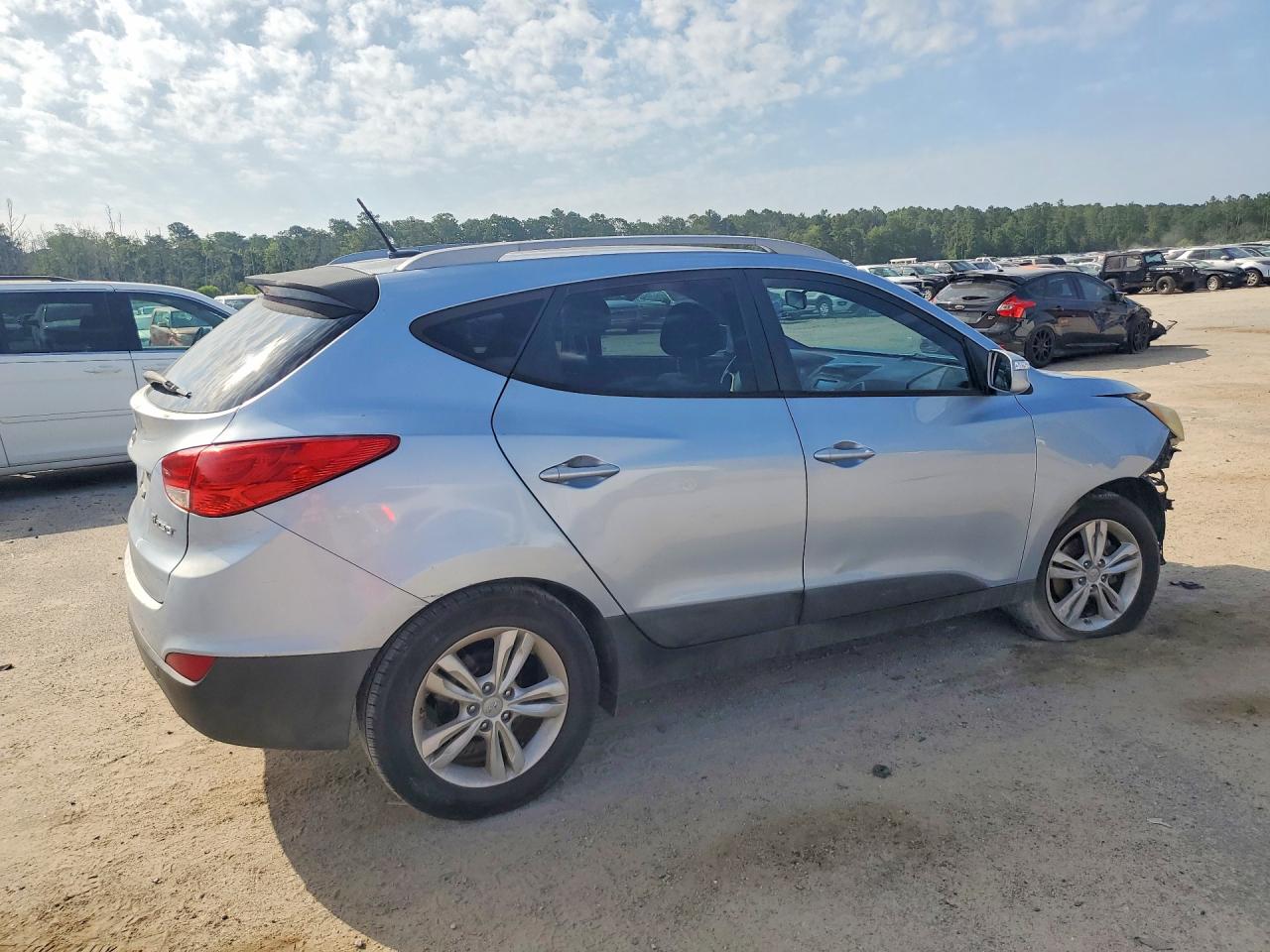 2013 Hyundai Tucson Gls Синий vin: KM8JU3AC2DU638103