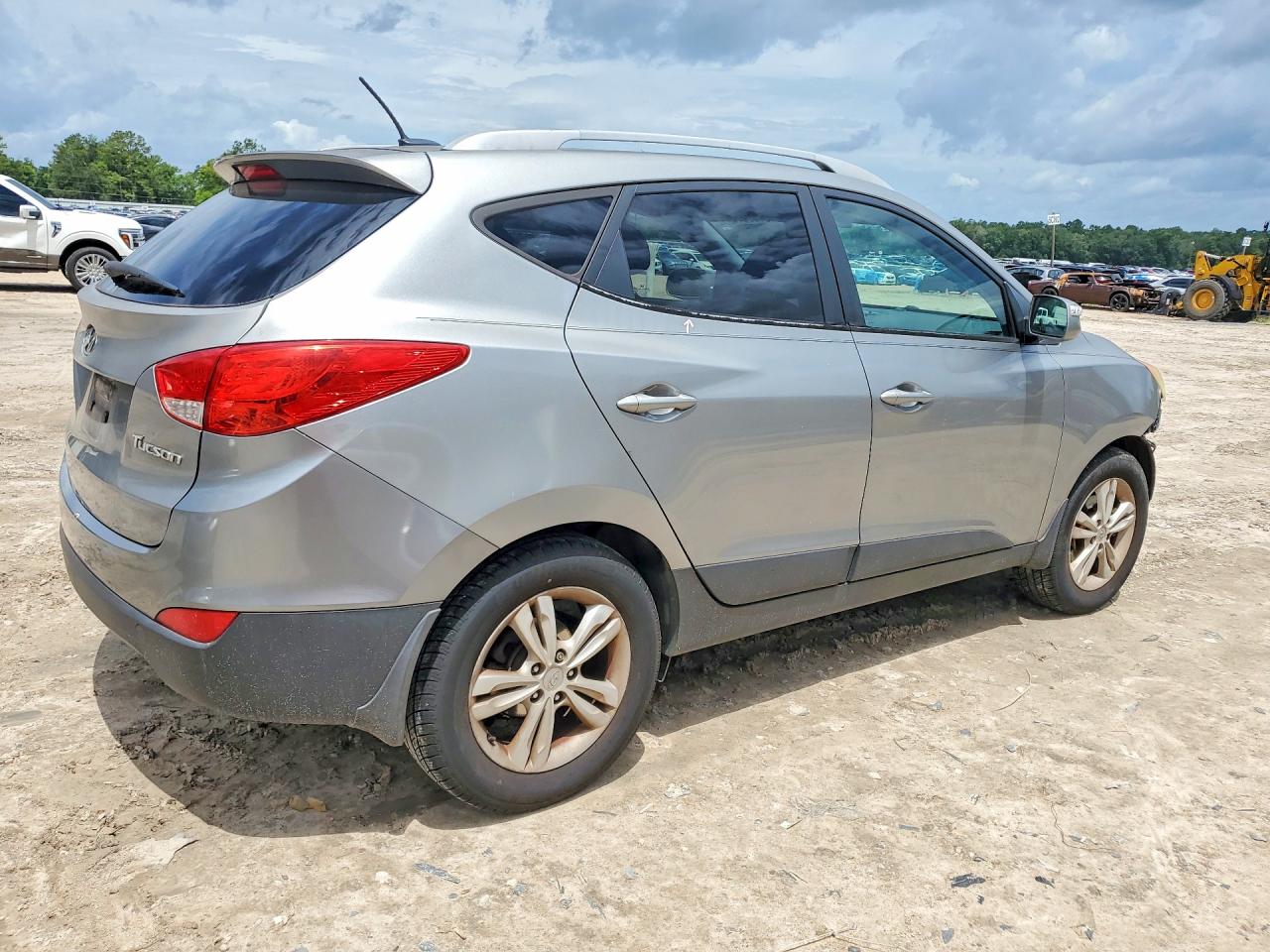 2013 Hyundai Tucson Gls Silver vin: KM8JU3AC2DU648842