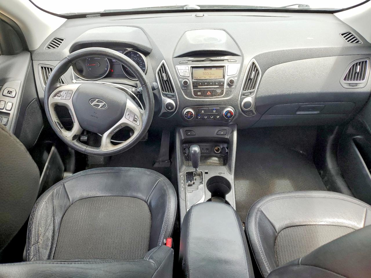 2013 Hyundai Tucson Gls Silver vin: KM8JU3AC2DU648842