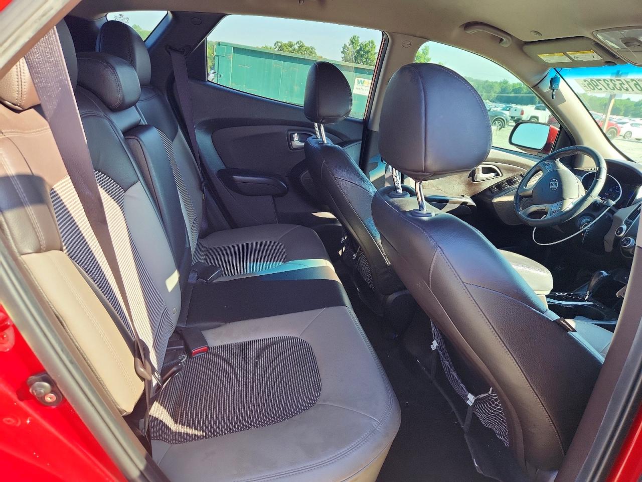 2013 Hyundai Tucson Gls Red vin: KM8JU3AC2DU672431